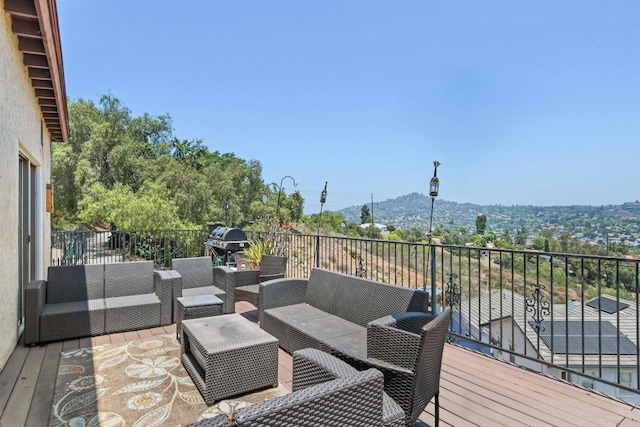 3135 S Bonita St, Spring Valley, CA 91977 - deck featuring an outdoor living space