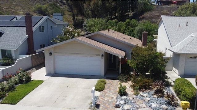 23281 Via Bahia, Mission Viejo, CA 92691 - single story home with a garage, driveway, and stucco siding
