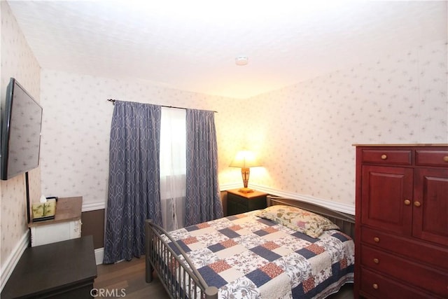 23281 Via Bahia, Mission Viejo, CA 92691 - bedroom featuring wood finished floors and wallpapered walls