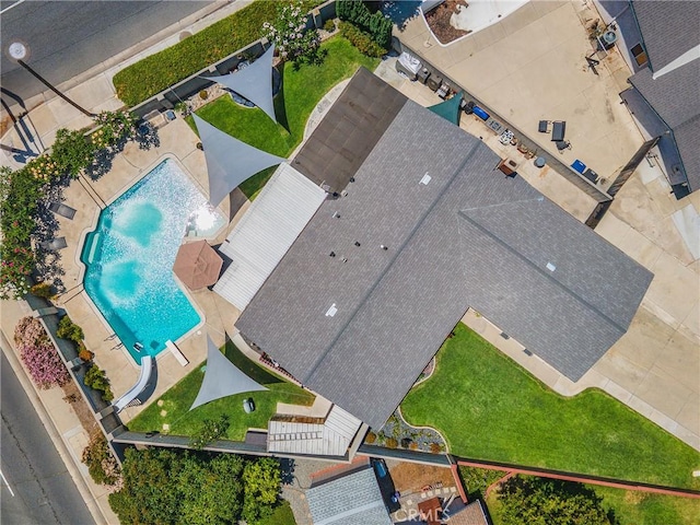 2951 S Plainfield Pl, Ontario, CA 91761 - drone / aerial view of a pool