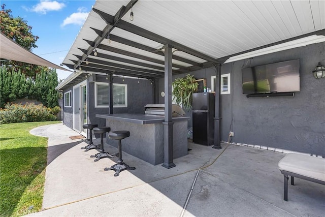 2951 S Plainfield Pl, Ontario, CA 91761 - view of patio featuring grilling area