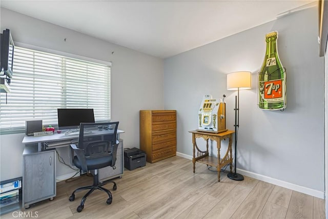 2951 S Plainfield Pl, Ontario, CA 91761 - home office with wood finished floors and baseboards
