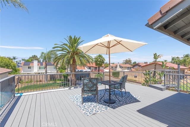 1225 Old Hickory Rd, Corona, CA 92882 - deck featuring a residential view