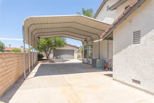 1225 Old Hickory Rd, Corona, CA 92882 - view of car parking featuring a carport and driveway