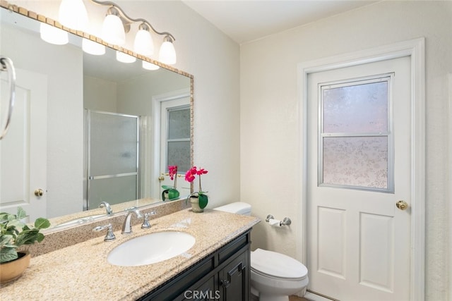 1225 Old Hickory Rd, Corona, CA 92882 - bathroom featuring vanity and a stall shower