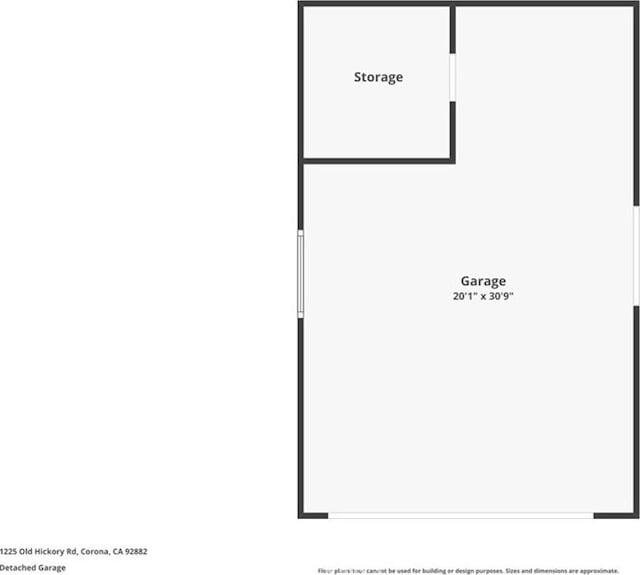 1225 Old Hickory Rd, Corona, CA 92882 - view of property floor plan