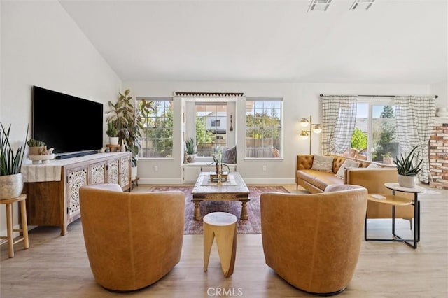 215 Meadowlark Rd, Paso Robles, CA 93446 - living room featuring wood finished floors and baseboards