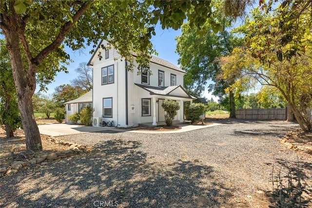 2725 W Sacramento Ave, Chico, CA 95973 - view of front of house with roof with shingles and stucco siding
