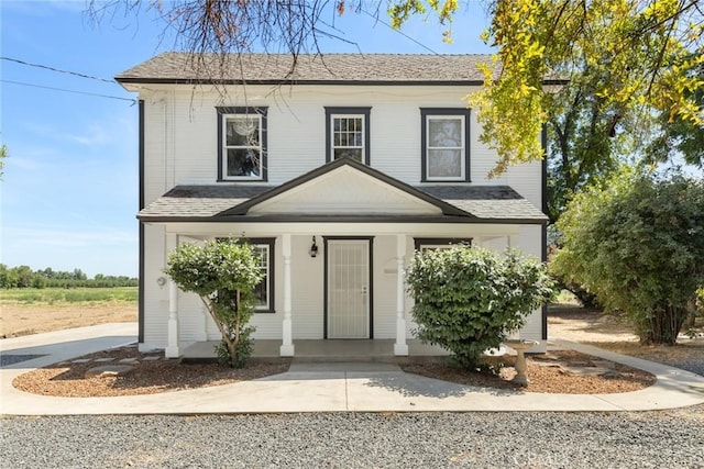2725 W Sacramento Ave, Chico, CA 95973 - view of front of house featuring a porch and a shingled roof