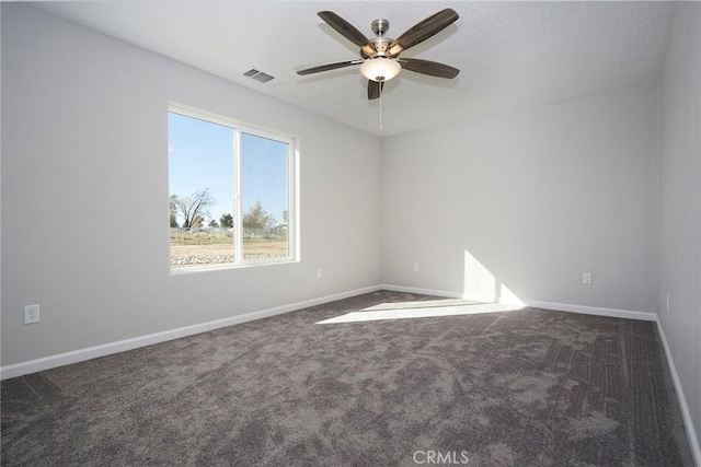 18238 Talisman St, Hesperia, CA 92345 - carpeted empty room featuring a ceiling fan and baseboards
