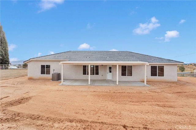 18420 Wisteria St, Hesperia, CA 92345 - rear view of property with a patio and stucco siding