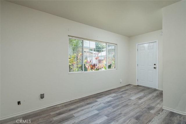 11162 Barman Ave, Culver City, CA 90230 - unfurnished room featuring wood finished floors and baseboards