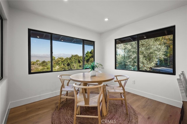 2115 E Santiago St, Covina, CA 91724 - dining room with recessed lighting and wood finished floors