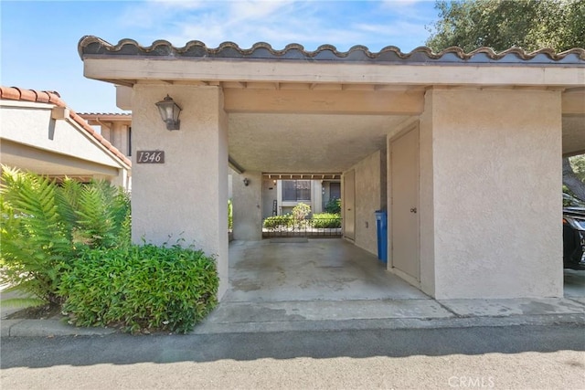 1346 Tourney Hill Ln Unit 67, Nipomo, CA 93444 - view of exterior entry featuring stucco siding
