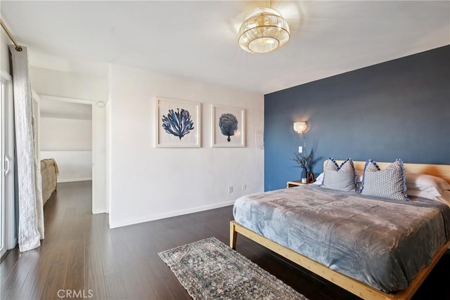 2704 Voorhees Ave Unit 4, Redondo Beach, CA 90278 - bedroom featuring wood finished floors and baseboards