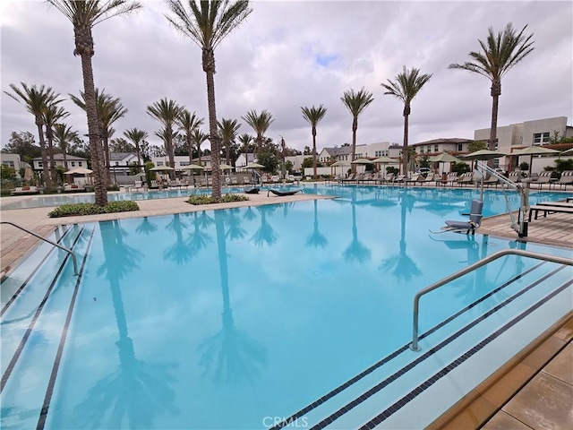 171 Bear Leaf Dr, Lake Forest, CA 92630 - community pool with a residential view