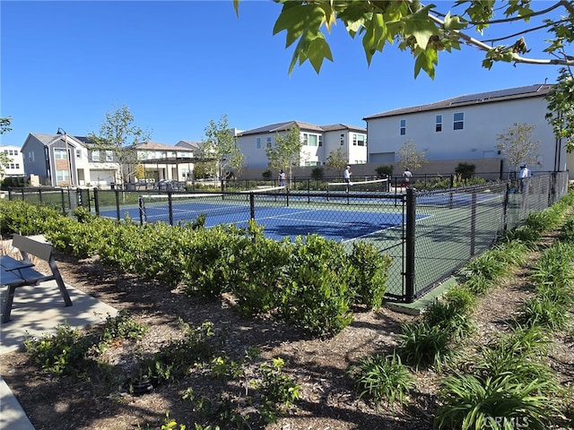 171 Bear Leaf Dr, Lake Forest, CA 92630 - view of tennis court featuring a residential view