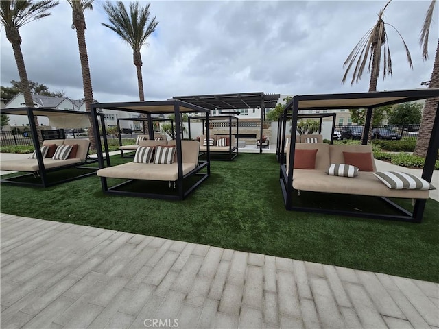 171 Bear Leaf Dr, Lake Forest, CA 92630 - wooden deck with an outdoor hangout area