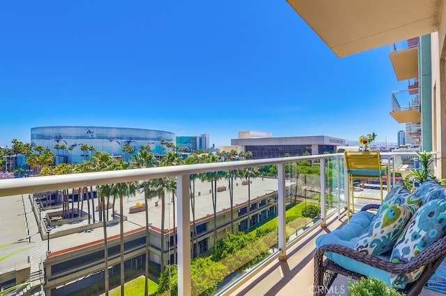 488 E Ocean Blvd Unit 502, Long Beach, CA 90802 - balcony featuring a view of city