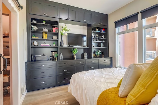 488 E Ocean Blvd Unit 502, Long Beach, CA 90802 - bedroom featuring light wood-type flooring
