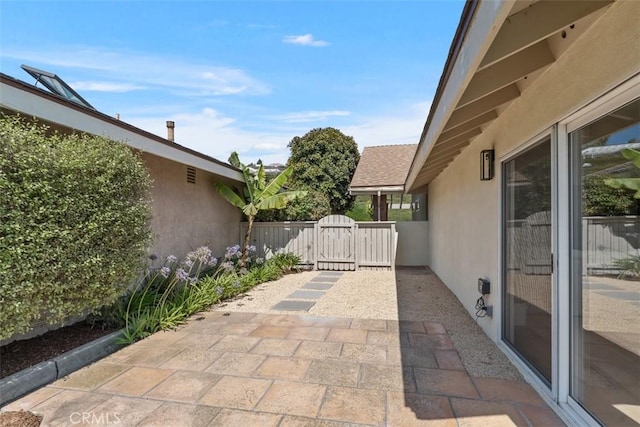 317 Calle Familia, San Clemente, CA 92672 - view of patio / terrace with a gate