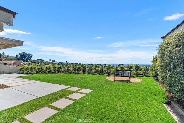 317 Calle Familia, San Clemente, CA 92672 - view of grassy yard featuring a patio area