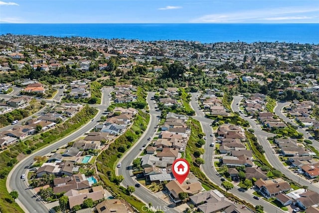 317 Calle Familia, San Clemente, CA 92672 - aerial overview of property's location with a large body of water and nearby suburban area