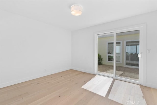 317 Calle Familia, San Clemente, CA 92672 - spare room featuring wood finished floors and baseboards