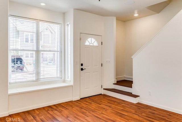 558 Adina Way, Nipomo, CA 93444 - foyer with wood finished floors and stairway