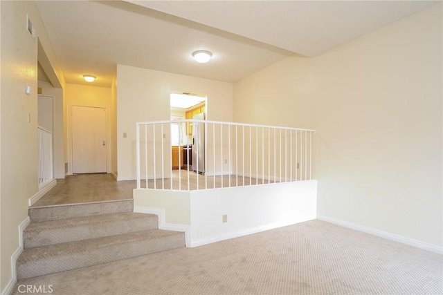 3342 Darby St Unit 317, Simi Valley, CA 93063 - staircase with carpet flooring and baseboards
