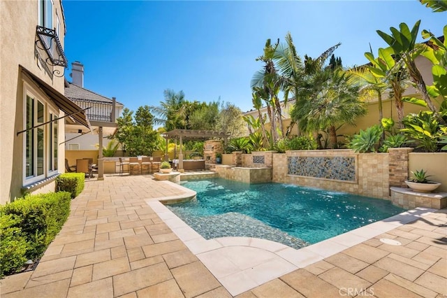 308 Via El Patio, San Clemente, CA 92673 - view of pool with a pergola and a patio