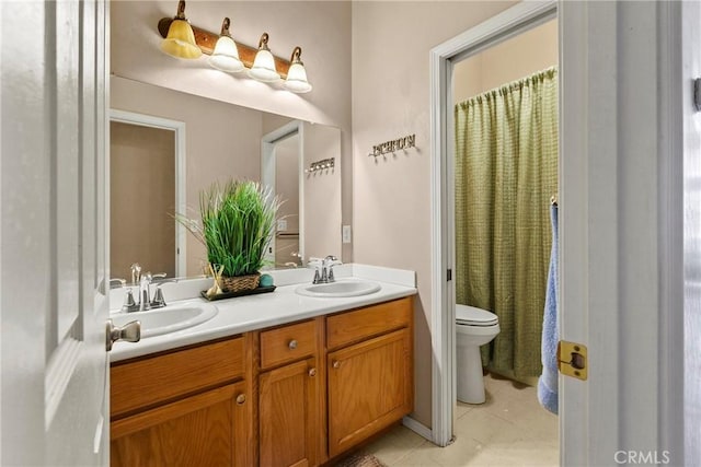 235 Cornuta Way, Nipomo, CA 93444 - full bathroom with double vanity and tile patterned floors