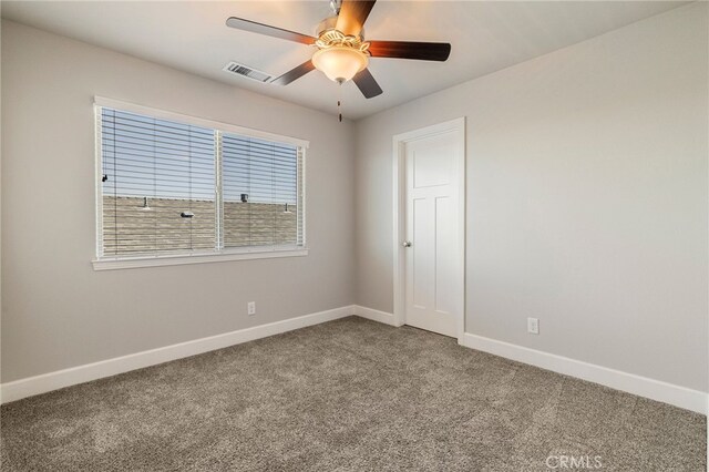 2740 Levi Ln, Chico, CA 95973 - unfurnished room featuring carpet flooring and ceiling fan