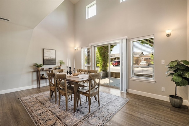 2740 Levi Ln, Chico, CA 95973 - dining room with a towering ceiling and wood finished floors