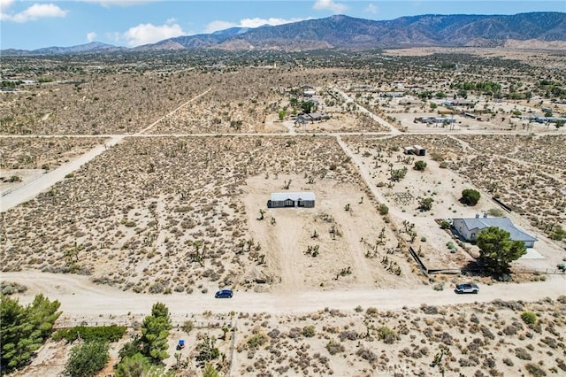 537 Calaveras Rd, Pinon Hills, CA 92372 - view of rural area with a desert landscape and a mountain backdrop