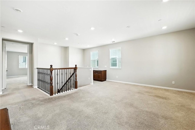 6212 Athena St, Chino, CA 91710 - unfurnished room with light colored carpet, healthy amount of natural light, and recessed lighting