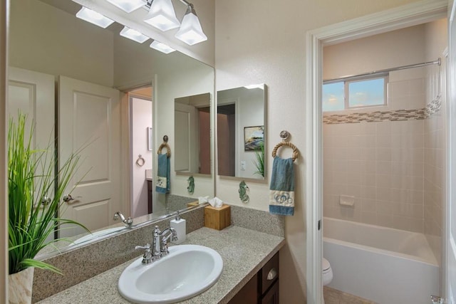 674 Calypso Pl, Encinitas, CA 92024 - full bathroom with vanity and shower / washtub combination