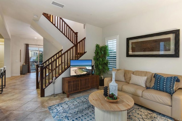 674 Calypso Pl, Encinitas, CA 92024 - living room with stairway