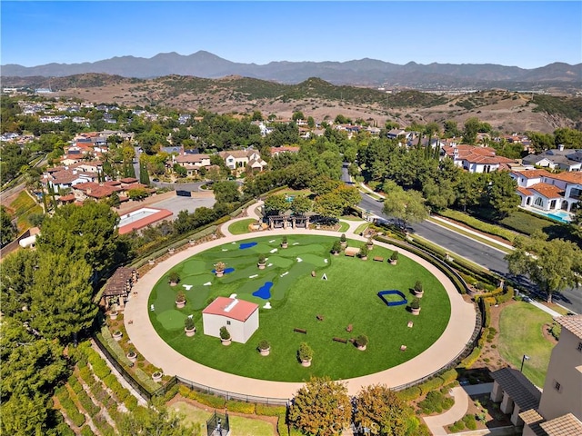 1 Overlook Dr, Ladera Ranch, CA 92694 - aerial view of property and surrounding area with mountains and nearby suburban area
