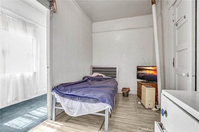 1470 W Adams Blvd, Los Angeles, CA 90007 - bedroom featuring light wood finished floors
