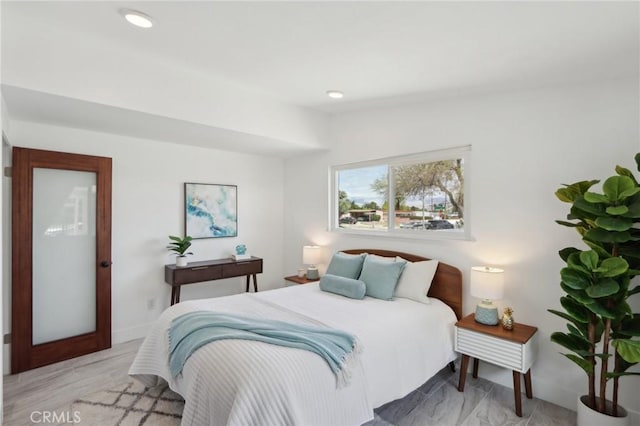845 W Gateway Dr, Palm Springs, CA 92262 - bedroom featuring baseboards and recessed lighting