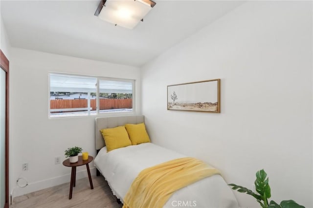 845 W Gateway Dr, Palm Springs, CA 92262 - bedroom with wood finished floors and baseboards