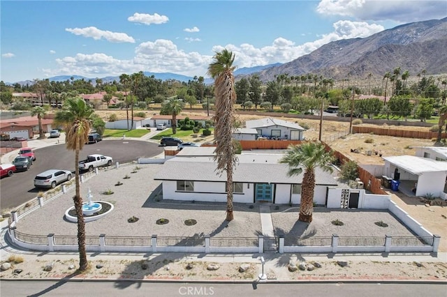 845 W Gateway Dr, Palm Springs, CA 92262 - view of subject property featuring a mountain backdrop