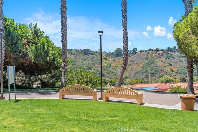 239 Via Presa, San Clemente, CA 92672 - view of home's community featuring a yard and a mountain view
