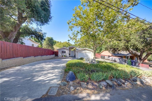 4887 Arizona Ave, Atascadero, CA 93422 - view of front facade featuring a garage and concrete driveway