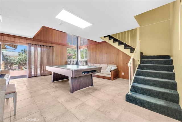506 Geneva Ave, Claremont, CA 91711 - recreation room featuring wood walls