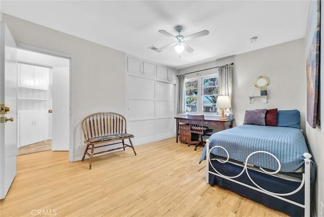 506 Geneva Ave, Claremont, CA 91711 - bedroom with light wood-type flooring and baseboards