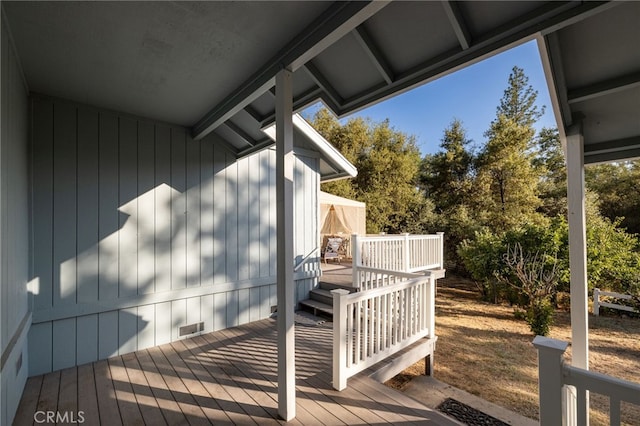 50128 Deer Meadow Way, Oakhurst, CA 93644 - view of wooden terrace
