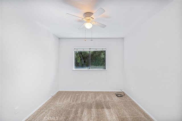 50128 Deer Meadow Way, Oakhurst, CA 93644 - carpeted spare room featuring a ceiling fan and baseboards