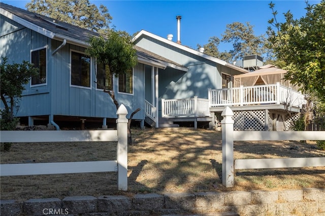 50128 Deer Meadow Way, Oakhurst, CA 93644 - view of property exterior with a deck